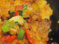 Salt-and-pepper chicken (Jiaoyan ji / 椒鹽雞)