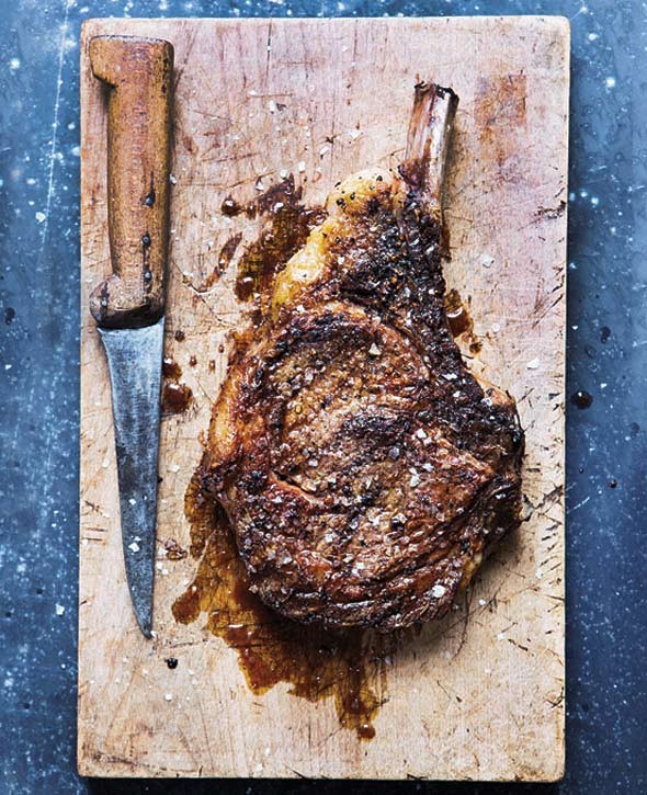 Salt-and-pepper rib eye