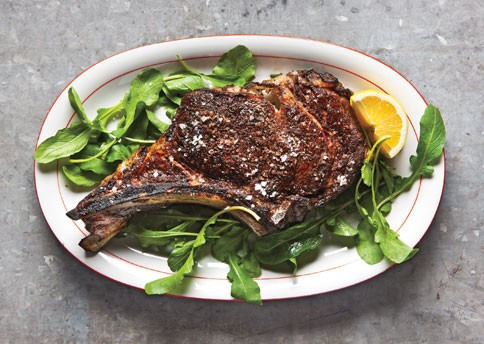 Salt-and-pepper rib eye