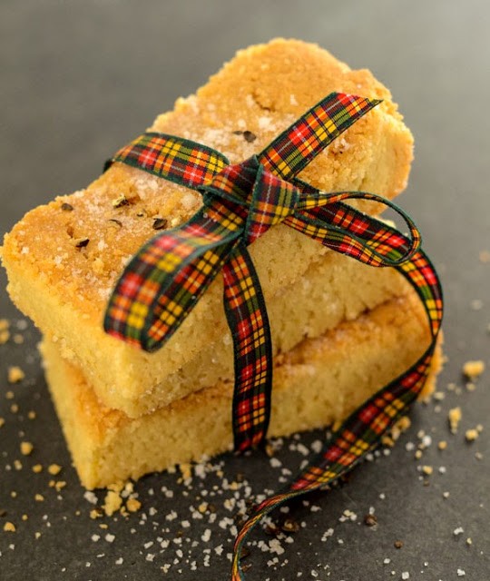 Salt and pepper shortbread