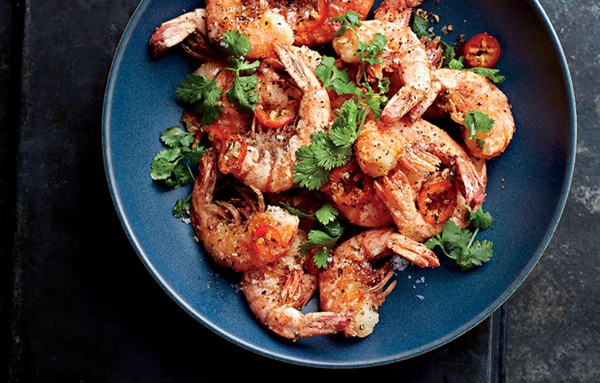 Salt-and-pepper shrimp