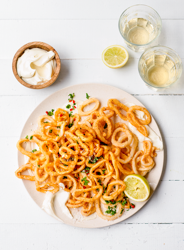 Salt and pepper squid