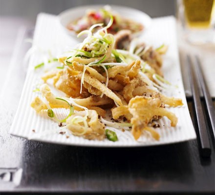 Salt and pepper squid