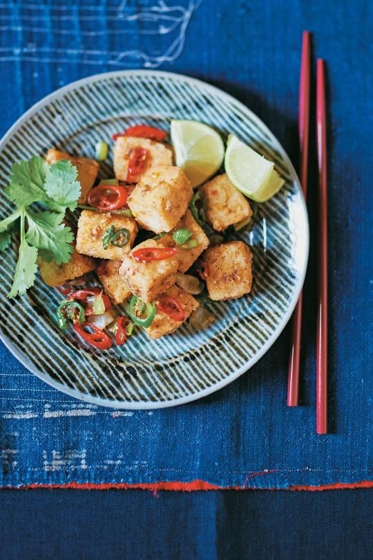 Salt and pepper tofu