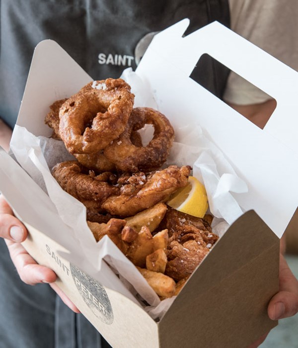 Salt and vinegar onion rings