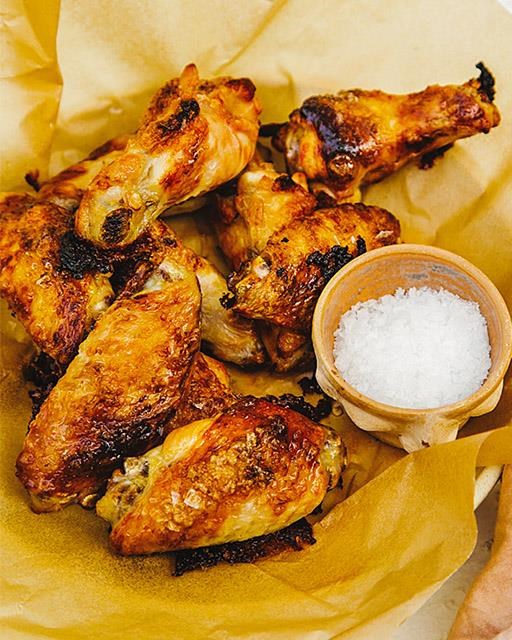 Salt and vinegar wings
