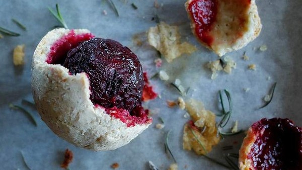 Salt-baked beets