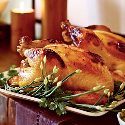 Salt-baked chicken