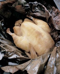 Salt-baked chicken