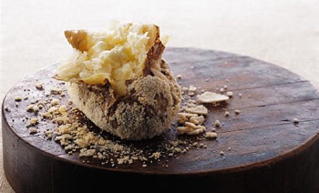 Salt-baked potatoes