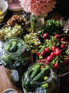 Salt-brined dill pickles (Ogórki kiszone)