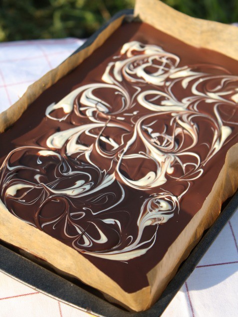 Salt caramel millionaire's shortbread
