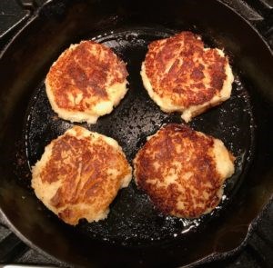 Salt cod cakes