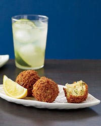 Salt cod croquettes