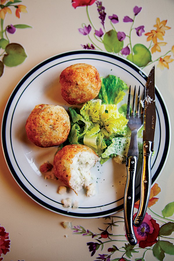 Salt cod fritters (Boulettes de morue)