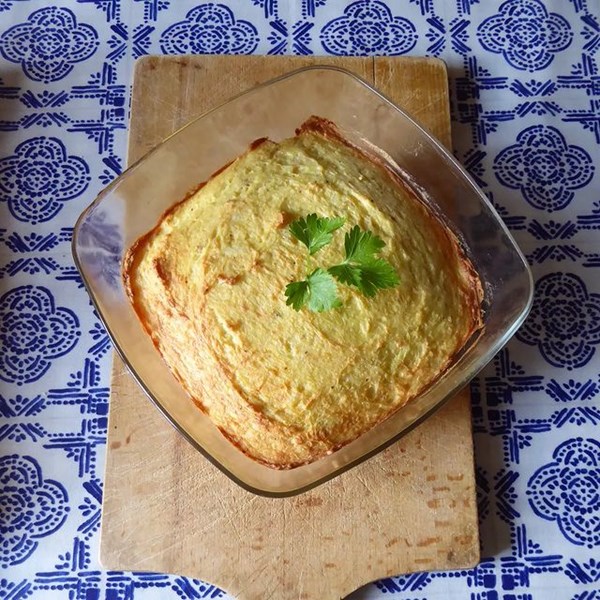Salt cod loaf (Le gâteau de morue)