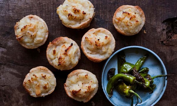 Salt cod tarts