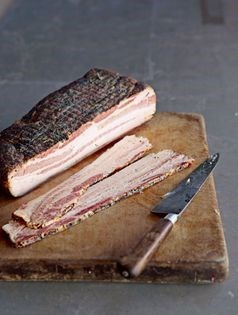 Salt-cured bacon