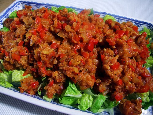 Salt fish buljol