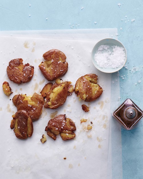 Salt 'n' vinegar roasted potatoes
