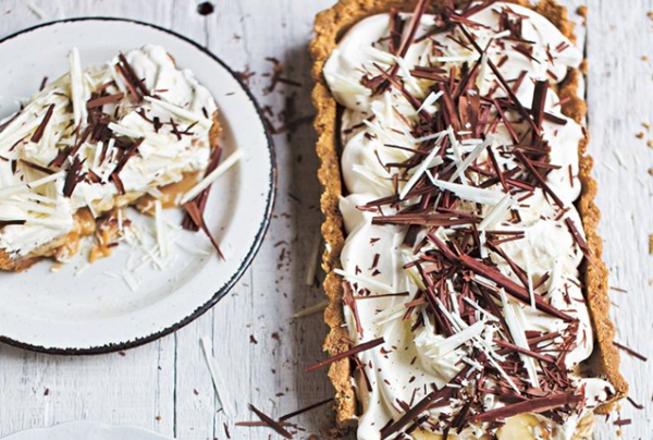 Salted banoffee tranche