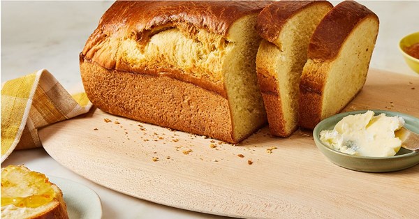 Salted butter brioche