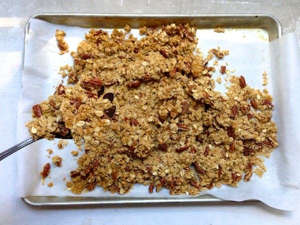 Salted butter pecan granola