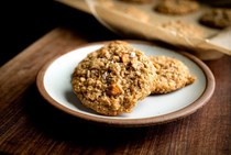 Salted butterscotch oatmeal cookies