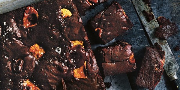 Salted caramel brownies