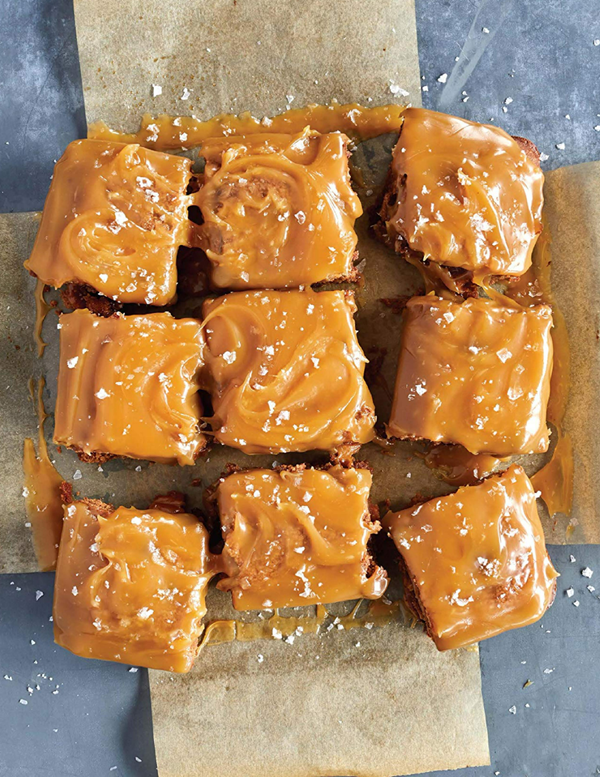 Salted caramel brownies