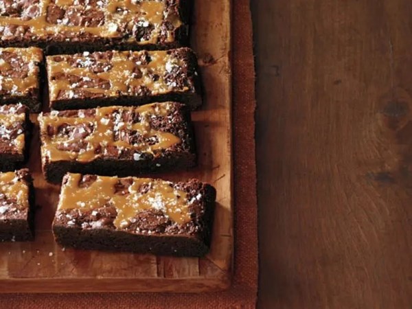 Salted caramel brownies 