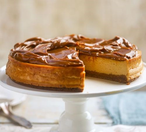 Salted caramel cheesecake 