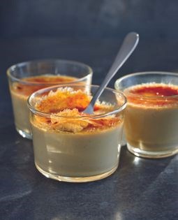 Salted caramel crème brûlée
