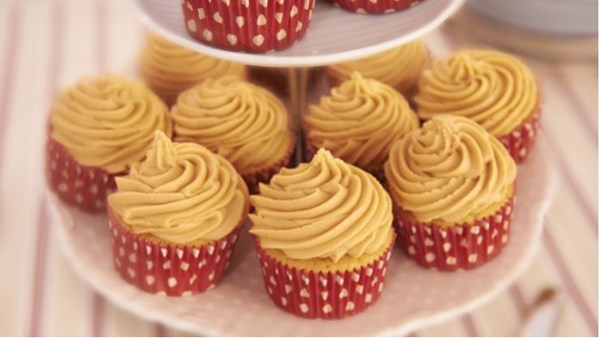 Salted caramel cupcakes