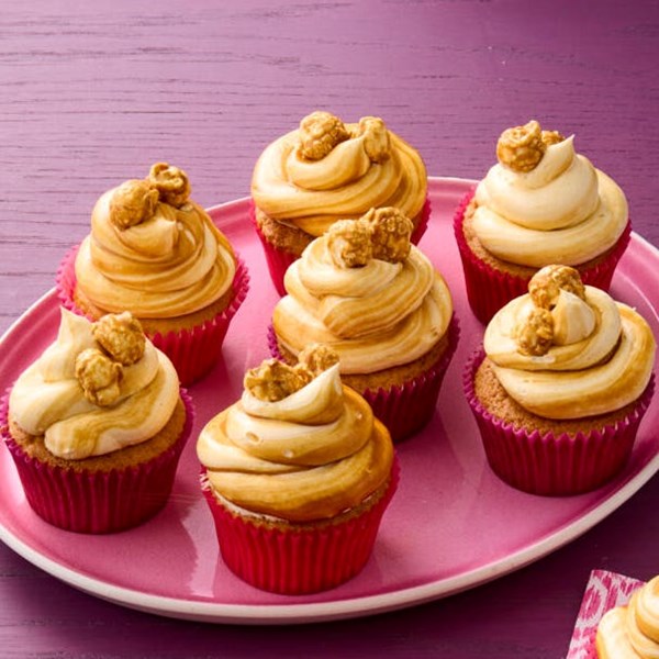 Salted caramel cupcakes