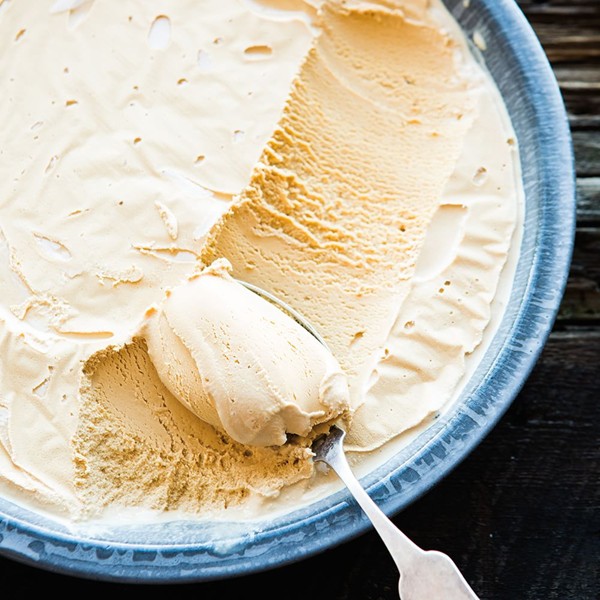 Salted caramel ice cream