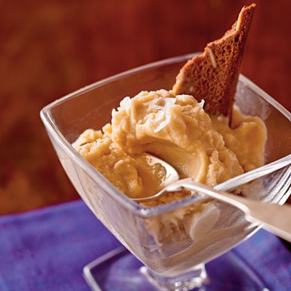 Salted caramel ice cream