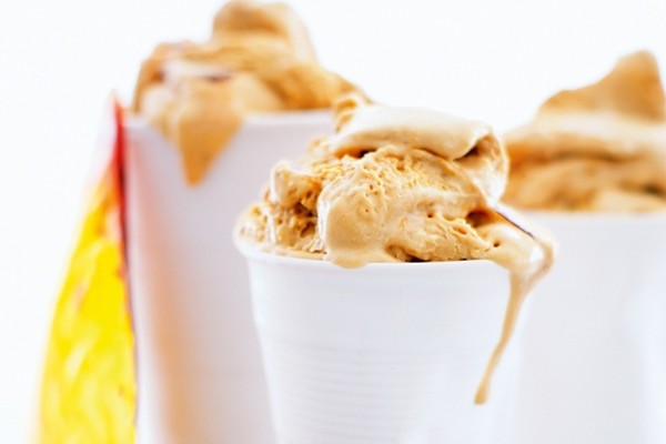 Salted caramel ice cream