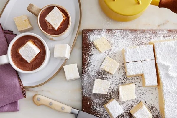Salted caramel marshmallows