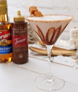 Salted caramel martini 