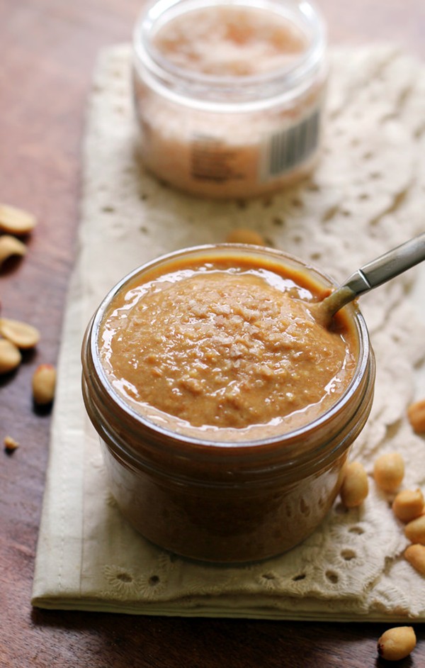 Salted caramel peanut butter