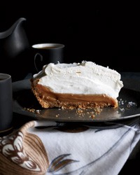 Salted caramel pie