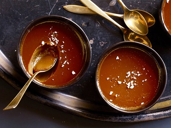 Salted caramel pots de crème