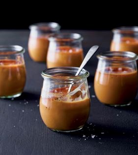 Salted caramel pots de crème
