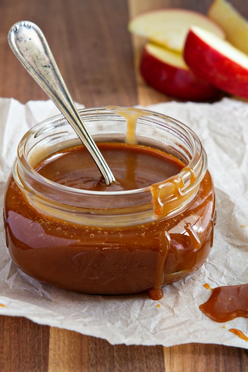 Salted caramel sauce