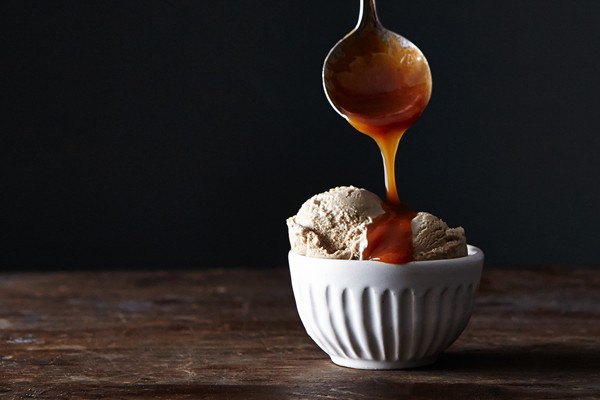 Salted caramel sauce