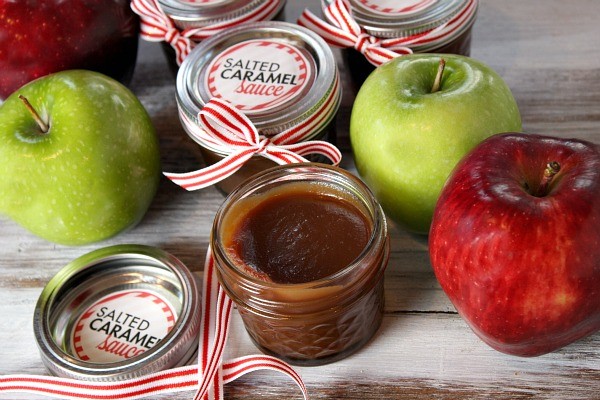 Salted caramel sauce