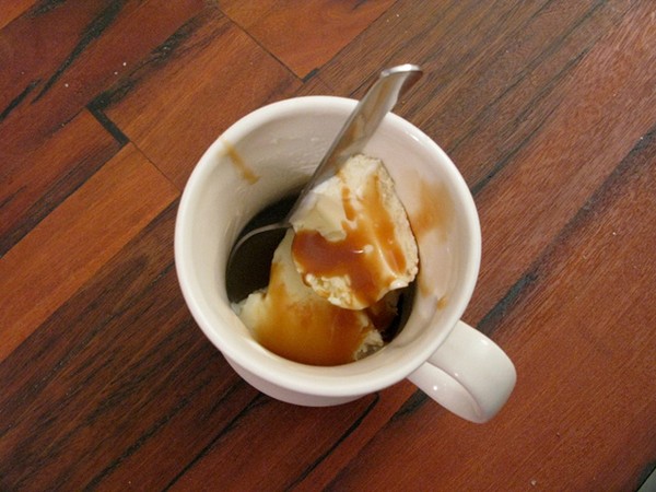 Salted caramel sauce