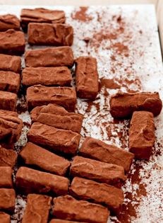 Salted caramel truffles