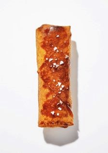 Salted caramelized turon with mochi